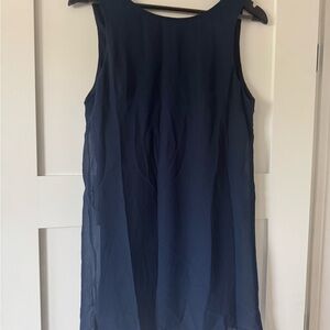 Tobi Deep Blue Dress Open Back